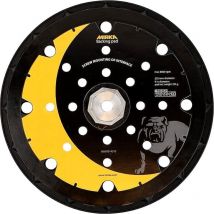 Plateau ponceuse Mirka Leros 225 mm 25 trous Grip + 8 vis de fixation