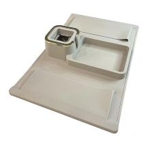 Plateau porte-gobelet pour canapé, organisateur d'accoudoir de canapé en silicone, support de canapé portable, porte-gobelet pour canapé Wit