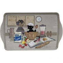 Plateau rectangulaire chaton patissier 38 cm