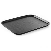 Plateau Fast Food en polypropylène 30,5x41,5cm - noir