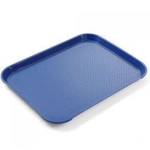 Petit plateau Plateau de service Fast Food en polypropylène bleu Hendi 878729