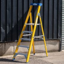 Trade Master Pro - 5 Step Platform Fibreglass Step Ladder