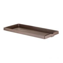 Lgvshopping - Platillo De Madera Cappuccino Cm.80 20183 Para Macetero Florero 31183 Bama Piante