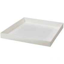 Teraplast - Platillo Schio Cubo Blanco - 40 cm