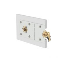 Finimetal - Platine douche femelle easytec entraxe 150 mm à sertir diamètre 16 mm - à visser filetage 1/2' Femelle