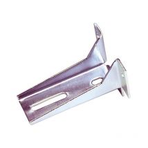 Platine équerre de suspension pour rail double sur porte coulissante série 140.000 ROB