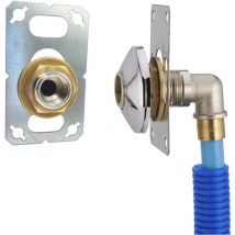 Noyon&thiebault - Platine fixsystem pour robinet mural simple, raccord per Ø16 - per à glissement