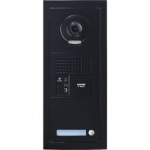 Platine vidéo modulaire 1 appel finition noir GTBVH1PSBMB Aiphone 200467