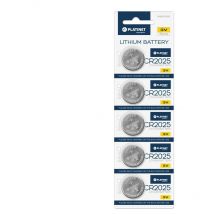Platinet - Piles CR2025, 5 pièces en blister (41221)