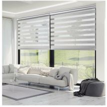 Platinum - Tenda Notte e giorno Premium Texture Grigio 80x250