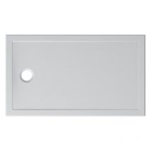 Ceramica Globo - Plato de ducha efecto piedra rugosa gris con antideslizante 120x70 cm Globo Docciatre Plus serie DTP120GP Cerámica - Grigio Pietra