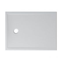 Ceramica Globo - Plato de ducha efecto piedra rugosa gris con antideslizante 120x90 cm Globo Docciatre Plus serie DTP122GP Cerámica - Grigio Pietra