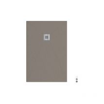 Tacoshop - Plato de ducha rectangular de hormigón Estasi - 90x140 cm