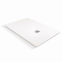 O'design - Plato de ducha Solidstone - 140 x 100 - Blanco - Alicante