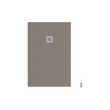 Linph - Plato de ducha rectangular Sabbia 70x80 cm