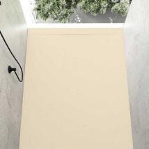 Stano. - Plato de ducha resina cover crema 70x140cm