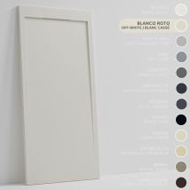 Ultra Flache, Rutschfeste Duschwanne – Harz Gelcoat – Glatte/stein-textur – Gebrochenes Weiss - 110x70 - Integrierte Abdeckung In Gleicher Farbe - 