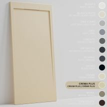 Soulbath - Ultra Flache, Rutschfeste Duschwanne – Harz Gelcoat – Glatte/stein-textur – Intensiv Creme - 150x70 - Integrierte Abdeckung In Gleicher 