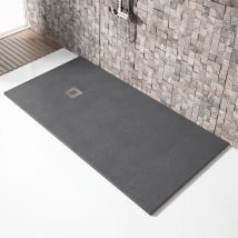 Plato de ducha resina MADISON ANTRACITA 80x120cm