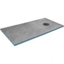 Aurlane - plato ducha 90X160CM recortable a medida para ducha italiana - rainy 160