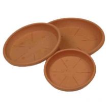 Plastiken - Plato inyeccion terracota ø 34cm (para maceta ref: 74863)