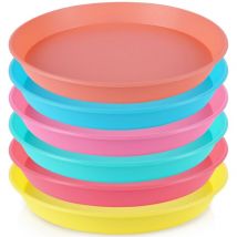 Reusable plates in durable material several colors 36360184 36360184 36360184 36360184 36360184