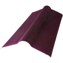 Fassadenverkleidung ONDUVILLA - Bitumenplatte rot 90x50 cm - UV-beständig, wasserdicht