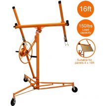 T-mech - Plattenheber Paneelheber Rigipsplatte Montagehilfe Plattenlift Trockenbau Rigips Montage Panelheber 5m