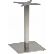 Plattentischgestell Salzach-1-Bar Tischgestell Höhe 720 mm Edelstahl satiniert