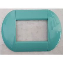 Trade Shop - PLATTE PLATTEN PLATTEN KOMPATIBEL MIT LIVING INTERNATIONAL LIGHT BOWLED BTICINO - Blaues Pulver