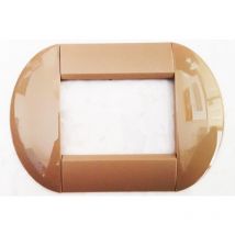 Trade Shop - platte platten platten kompatibel mit living international light bowled bticino - hellbraun