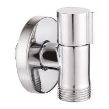 Platzsparende Armatur mit Waschmaschinenanschluss - Griff aus Messing