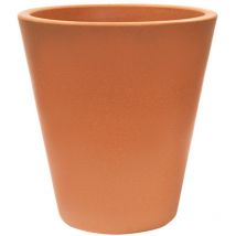 Player polietilene by rotomoldo Colotto in terracotta 40x40 - Terracotta