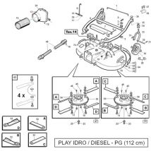 Playgreen original Gianni Ferrari Traktor Modelle 95006000001