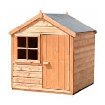 Shire - Playhut 4 x 4 Feet Single Door with One Opening Window Playhouse
