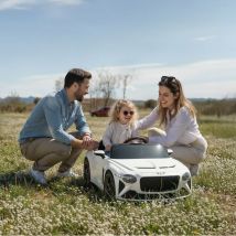 Elektroauto 12V Fernsteuerung bentley bacalar white Playkin