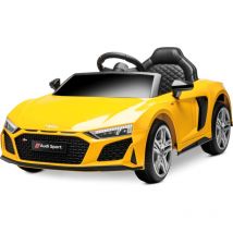 Playkin - voiture électrique pour enfants audi R8 spyder batterie 12V avec télécommande +3 ans