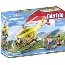 City Life Elicottero di salvataggio 71203 - Playmobil