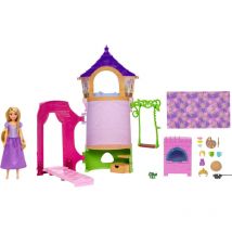 Rapunzel's Tower Playset Bambola Snodata 6 Aree Gioco Accessori - Disney Princess