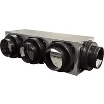 Plénum De Soplado Precortado Para Conductos Compatible Con Panasonic De 5 Conexiones