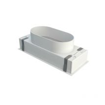 Baillindustrie - Plénum en abs pour grille de soufflage - Plénum en abs grille de soufflage 400x150mm