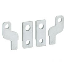 Hager - Kit 4 acoplamientos frontales para interruptores de caja HYA015H