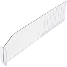 Bgs Technic - Kunststoff-Trenner transparent 285 / 480 x 120 mm