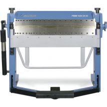 Metallkraft - Plieuse de tôle manuelle et à pied largeur du travail 1020 mm 0-135° épaisseurs jusque 2 mm segments en haut et bas FSBM1020-20 S2