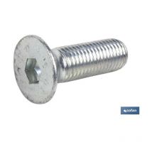 Din 7991 m-5x40 inox a2 caja 100 unid. , Tornillo din 7991 inox A-2 - Cofan