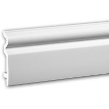 Profhome Decor - Plinthe 653109 Profhome Moulure décorative design intemporel classique blanc 2 m