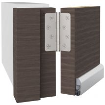 Plinthe acoustique thermique automatique en applique
