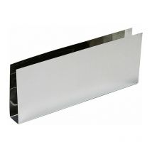 Duval - Plinthe bas de porte nox brillant - En u - 730 x 150 mm