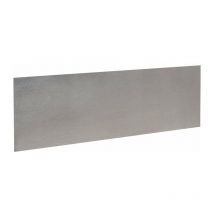 Duval - Plinthe de bas de porte plate inox satiné Hauteur 250 mm