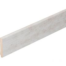 Plinthe mdf 2 m - Frêne Clair - 70 x 10 mm, Lot de 5